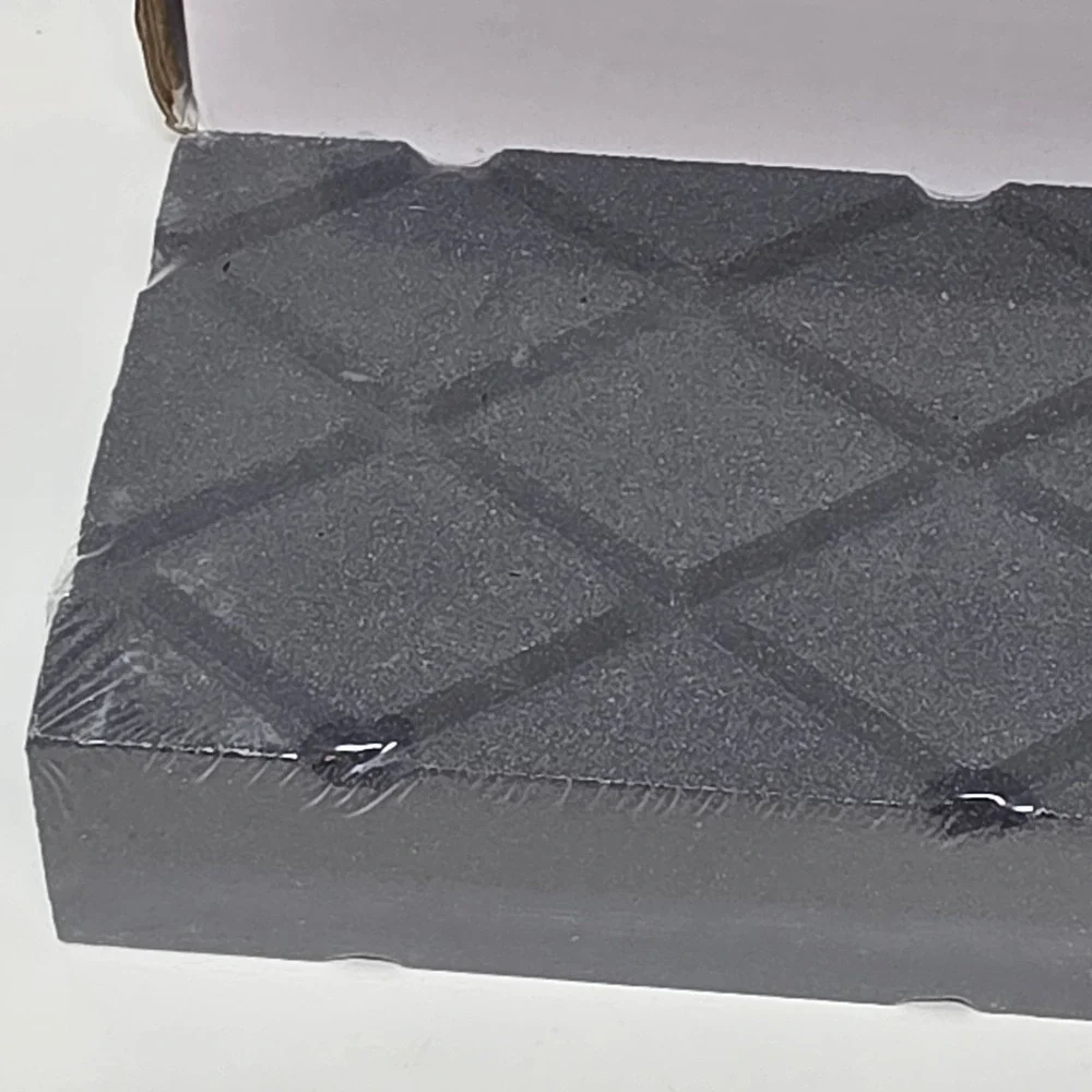New Sharp Pebble Dual Grit Flattening Stone ~ 120/320 Grit ~ Silicon Carbide